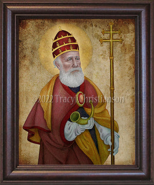 Pope St. Cornelius Framed Art