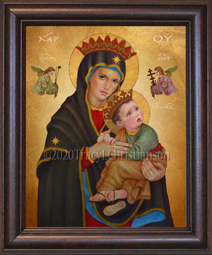 Our Lady of Perpetual Help Framed