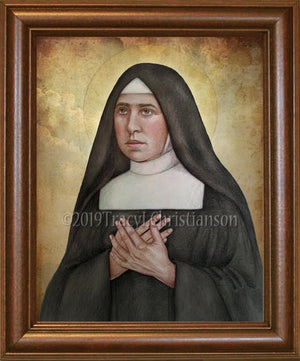 St. Pauline of the Agonizing Heart of Jesus Framed