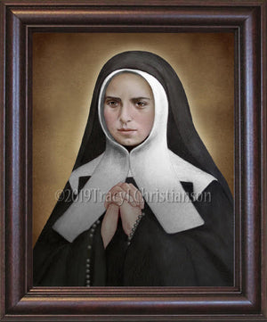 St. Bernadette (B) Framed