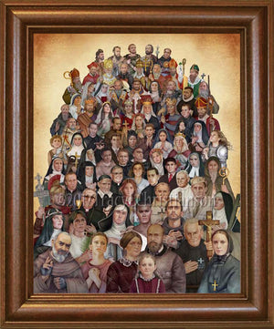 All Saints Framed Art