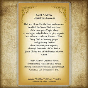 Holy Family (H) Holy Card / St. Andrew Christmas Novena