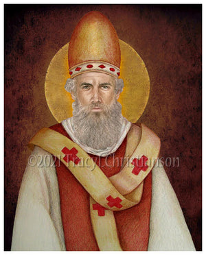 Pope St. Damasus I Print