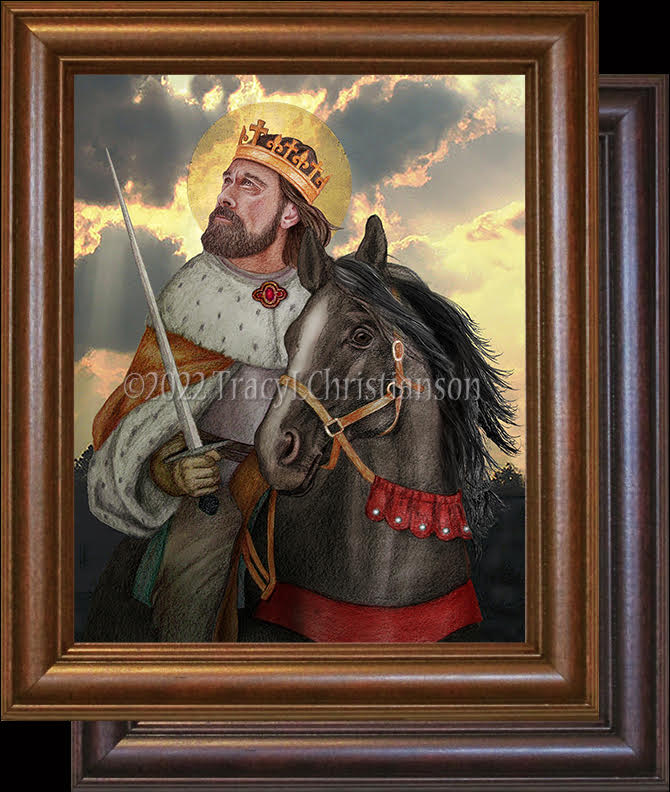 St. Ferdinand III of Castile Framed Art - Portraits of Saints