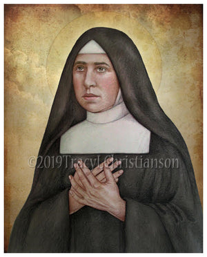 St. Pauline of the Agonizing Heart of Jesus Print