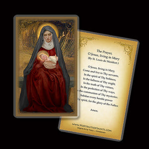 Madonna & Child (D) Holy Card