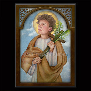 St. William of Norwich Plaque & Holy Card Gift Set