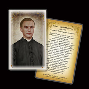 Bl. Fr. Michael McGivney Holy Card