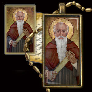 St. Maximus the Confessor Pendant & Holy Card Gift Set