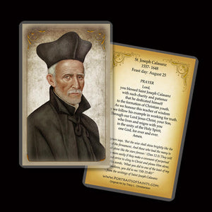 St. Joseph Calasanz Holy Card