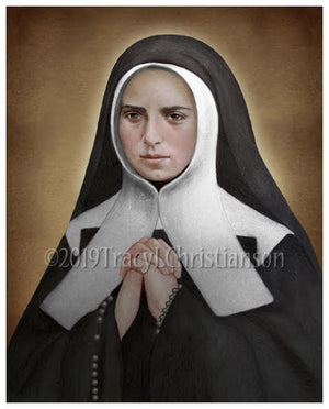 St. Bernadette (B) Print