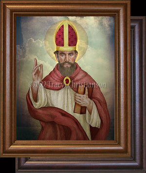 Pope St. Sylvester I Framed Art