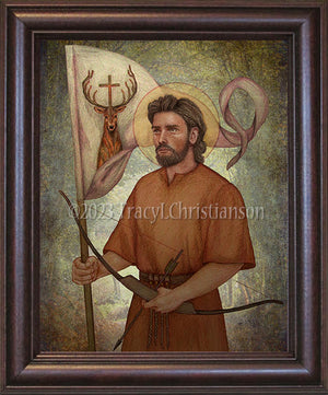 St. Eustace Framed Art