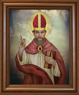 Pope St. Sylvester I Framed Art