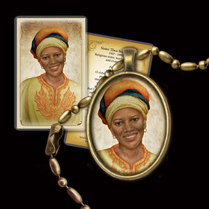 Sr. Thea Bowman Pendant & Holy Card Gift Set