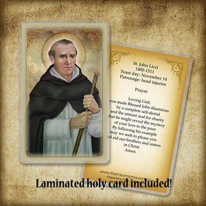 St. John Licci Pendant & Holy Card Gift Set