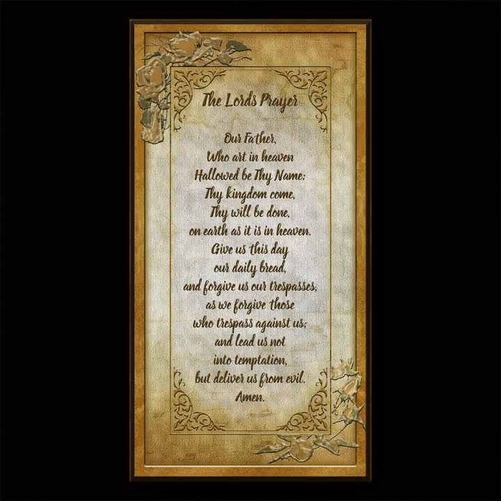 Inspirational Plaques with Prayers