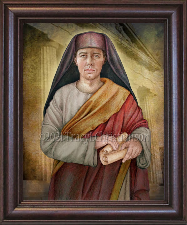 St Daniel The Prophet Framed Portraits Of Saints St daniel the prophet framed portraits of saints