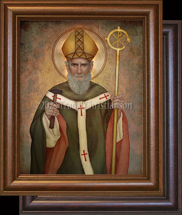 St. Eligius Framed Art - Portraits of Saints