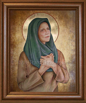 St. Hannah Framed