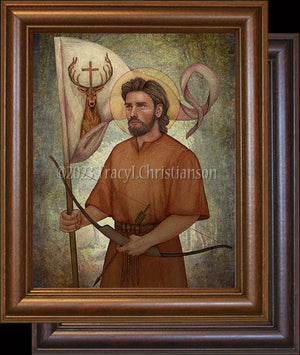 St. Eustace Framed Art