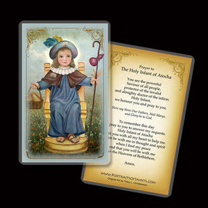 The Holy Child of Atocha (Santo Niño de Atocha) Holy Card