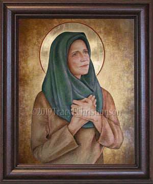 St. Hannah Framed