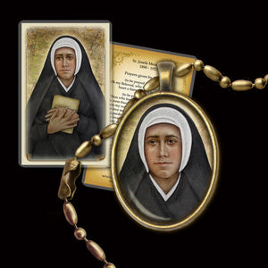 Sr. Josefa Menendez Pendant & Holy Card Gift Set