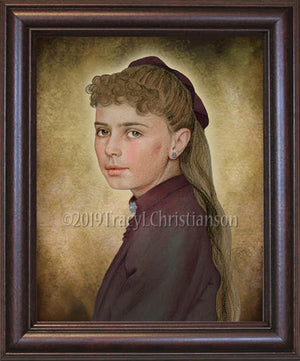 St. Elizabeth of the Trinity (Teenager) Framed
