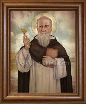 St. Raymond of Penafort Framed