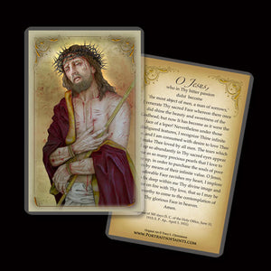Ecce Homo Holy Card