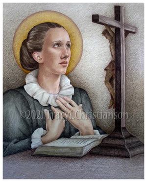 St. Catherine of Genoa Print