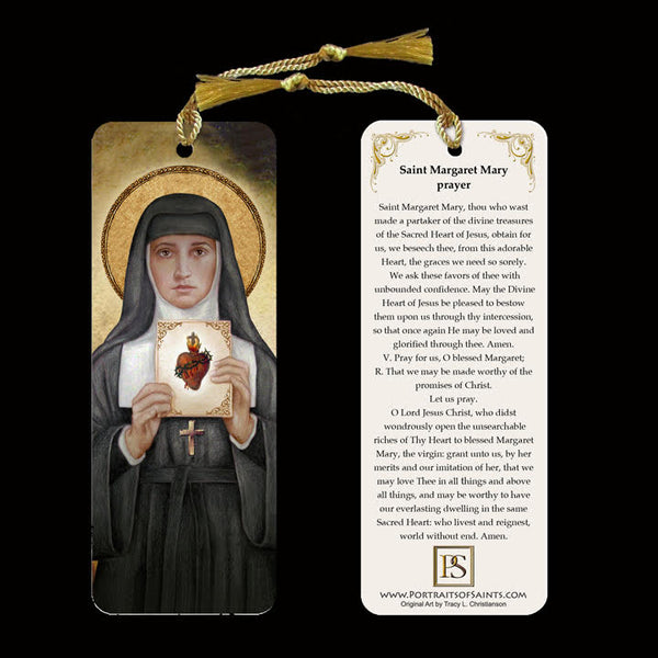 St. Margaret Mary Bookmark - Portraits of Saints