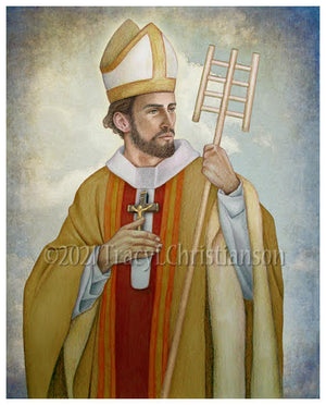 St. Arnold of Soissons Print