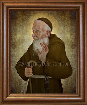 St. Leopold Mandic Framed