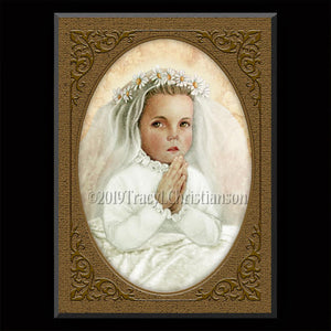 Little Nellie of Holy God (Nellie Organ) Plaque & Holy Card Gift Set