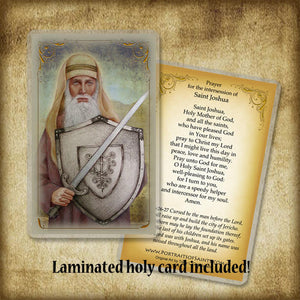 St. Joshua Pendant & Holy Card Gift Set