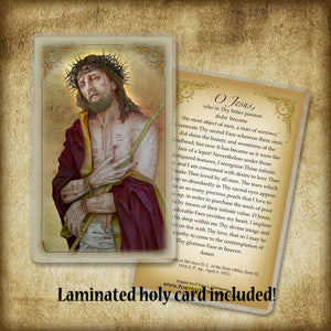 Ecce Homo Pendant & Holy Card Gift Set