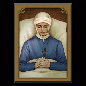 Bl. Anne Catherine Emmerich Plaque & Holy Card Gift Set