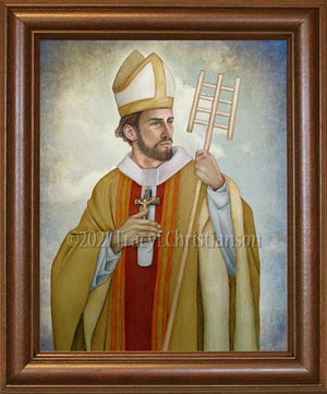 St. Arnold of Soissons Framed Art