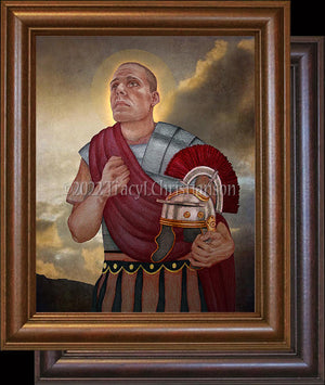 St. Longinus the Centurion Framed Art