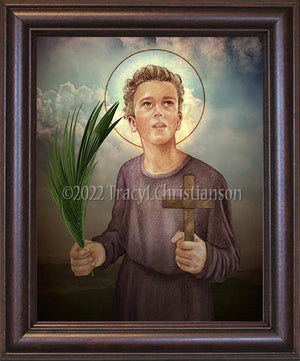 St. Pancras of Rome Framed Art