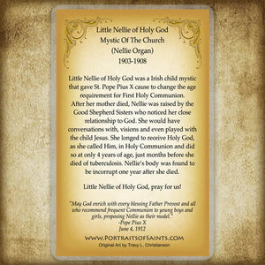 Little Nellie of Holy God (Nellie Organ) Holy Card