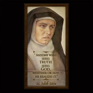 St. Edith Stein (St. Teresa Benedicta of the Cross) Inspirational Plaque