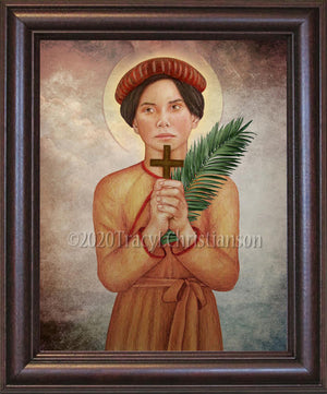 St. Agnes Le Thi Thanh Framed