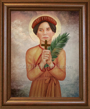 St. Agnes Le Thi Thanh Framed