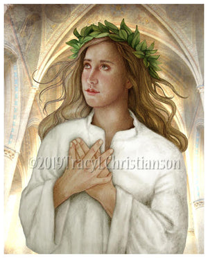 St. Christina the Astonishing Print