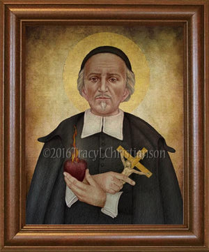 St. John Eudes Framed