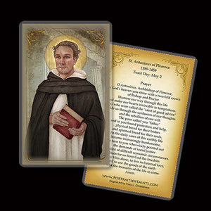St. Antoninus of Florence Holy Card