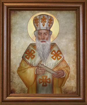 St. Gregory Nazianzen Framed